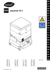 diversey TASKI aquamat 10.1 Instrucciones Originales De Uso