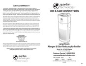 Guardian Technologies AC9400 Serie Instrucciones De Utilizacion