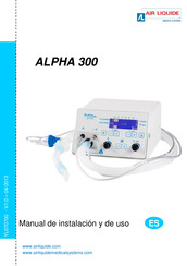 Air Liquide ALPHA 300 Manual De Instalación Y De Uso