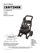 Craftsman 580.767200 Manual Del Usuario