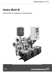 Grundfos Hydro Multi-B Serie Instrucciones De Instalación Y Funcionamiento