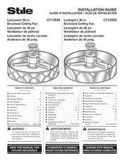 Stile CF23650 Guia De Instalacion