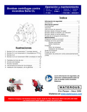 Waterous CL Serie Operación Y Mantenimiento