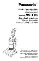 Panasonic MC-UL915 Instrucciones De Operación