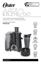 Oster JUICE & BLEND2GO FPSTJE3166 Guia Del Usuario