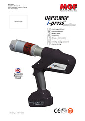 MGF i-press medium UAP3LMGF Manual De Instrucciones