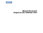 Epson BrightLink EB-725Wi Manual Del Usuario