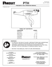 Panduit PTS Manual De Operación