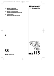 EINHELL Bavaria BES 115 Manual De Instrucciones