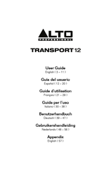 Alto Professional Transport 12 Guia Del Usuario