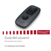 ReSound X26RC-3 Guia Del Usuario