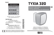DELTA DORE TYXIA 320 Manual De Instalación Y De Utilización