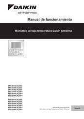 Daikin Altherma EDLQ014CAV3 Manual De Funcionamiento