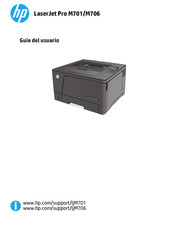 HP LaserJet Pro M706 Guia Del Usuario