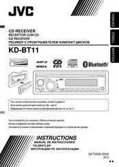 JVC KD-BT11 Manual De Instrucciones