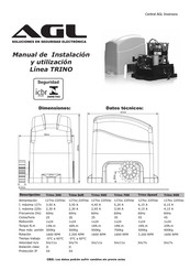 AGL TRINO SPEED Manual De Instalación Y Utilizacion