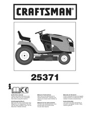 Craftsman 25371 Manual De Las Instrucciones