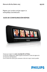 Philips AJL305 Guía De Configuración Rápida