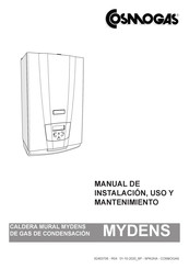 COSMOGAS MYDENS 24 Manual De Instalación, Uso Y Mantenimiento