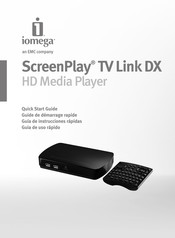 Iomega ScreenPlay TV Link DX Guía De Uso Rápido