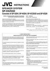 JVC SP-XSZ9 Manual De Instrucciones