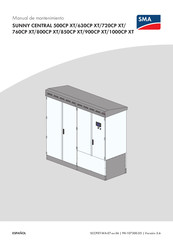 SMA SUNNY CENTRAL 1000CP XT Manual De Mantenimiento