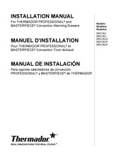 Thermador WDC36JP Manual De Instalación