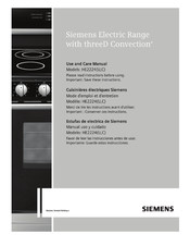 Siemens HE2224 Serie Manual Uso Y Cuidado