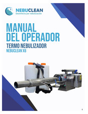 NEBUCLEAN X6 Manual Del Operador