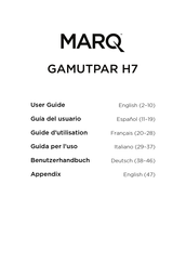 Marq Gamut PAR H7 Guia Del Usuario