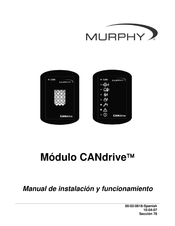 Murphy CANdrive CDV300R Manual De Instalación Y Funcionamiento