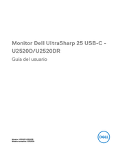 Dell U2520DR Guia Del Usuario