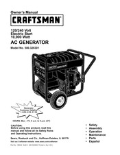 Craftsman 580.328301 Manual Del Usuario