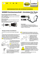 Weber BJ. 2017 Instrucciones Para El Montaje Y Uso