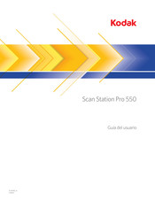 Kodak Scan Station Pro 550 Guia Del Usuario