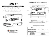 Morningstar EMC-1 Manual Del Operador