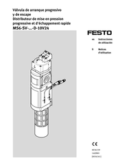 Festo MS6-SV-D Instrucciones De Utilizacion