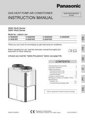 Panasonic U-25GF3E5 Manual De Instrucciones