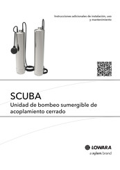 Xylem Lowara SCUBA Instrucciones Adicionales De Instalación, Uso Y Mantenimiento