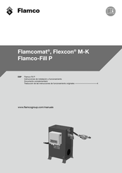 flamco Flamcomat Flexcon M-K Fill P Instrucciones De Instalación Y Funcionamiento