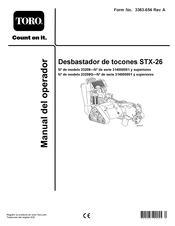 Toro 23208 Manual Del Operador