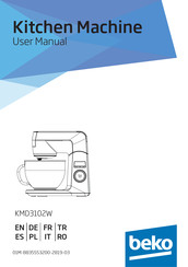 Beko KMD3102W Manual Del Usuario