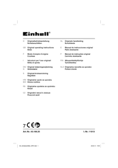 EINHELL 43.106.25 Manual De Instrucciones Original