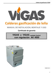 VIGAS AK 4000 Manual De Instalación