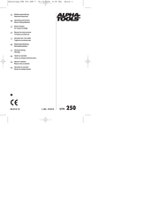 ALPHA-TOOLS 43.014.12 Manual De Instrucciones