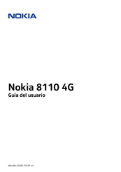 Nokia 8110 4G Guia Del Usuario