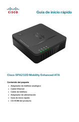 Cisco SPA232D Guia De Inicio Rapido