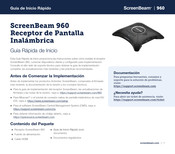 ScreenBeam 960 Guia De Inicio Rapido