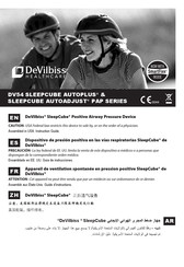 DeVilbiss SleepCube AutoAdjust CPAP Serie Manual Del Usuario