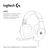 Logitech G G433 Guía De Configuración